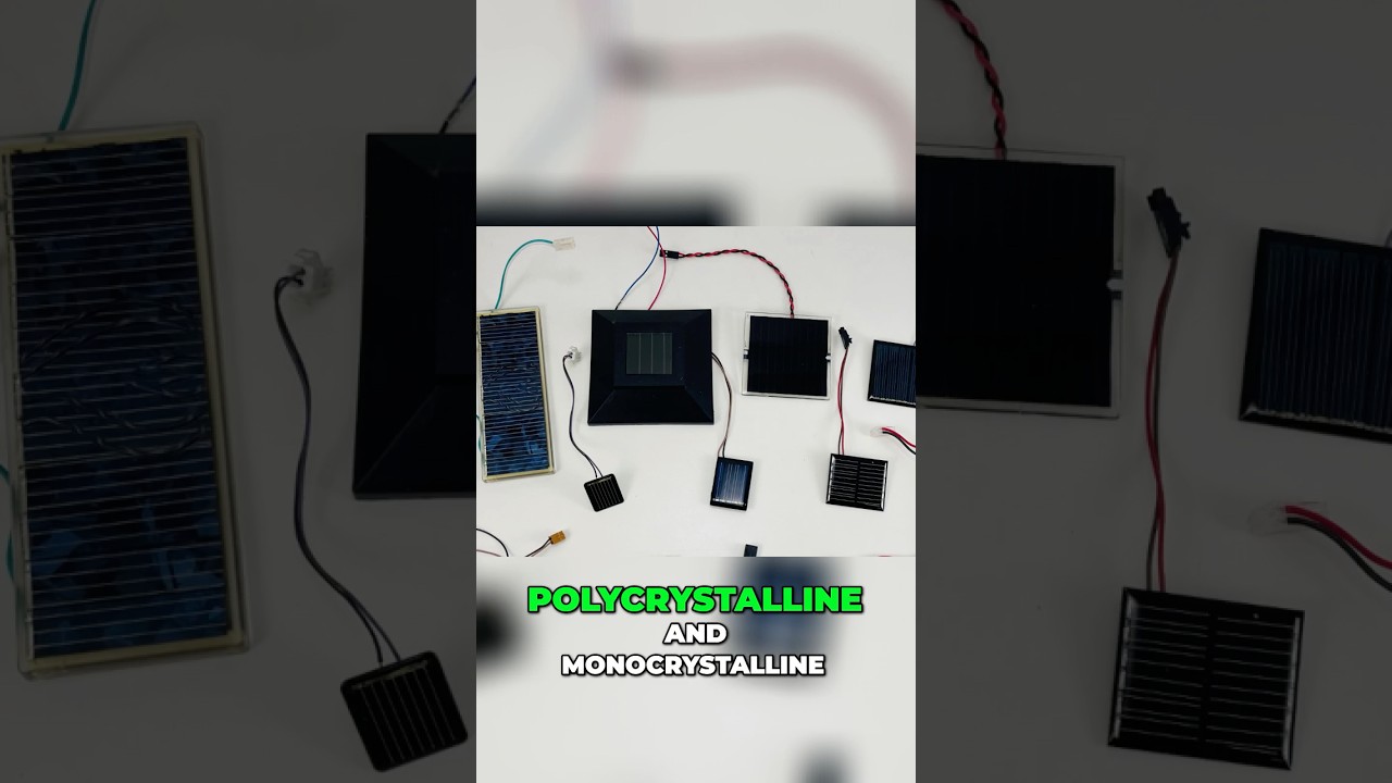 Solar Panel Showdown: Monocrystalline vs. Polycrystalline! 🔆