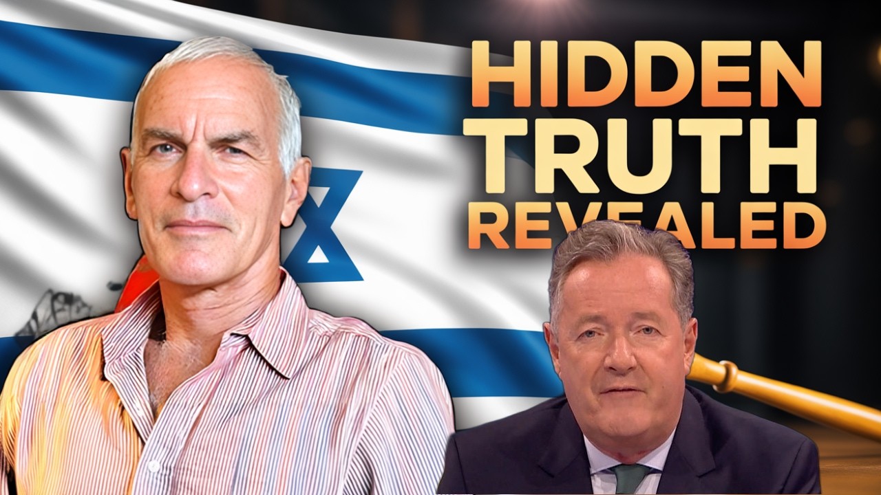 Norman Finkelstein EXPOSES Israel's Hidden Agenda on Piers Morgan