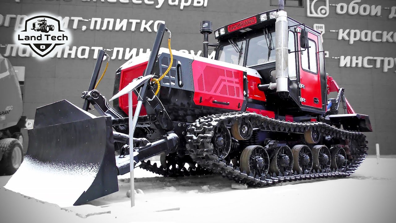 В России начали производство нового гусеничного трактора: ТЛС-5 БАРНАУЛЕЦ - полный обзор!