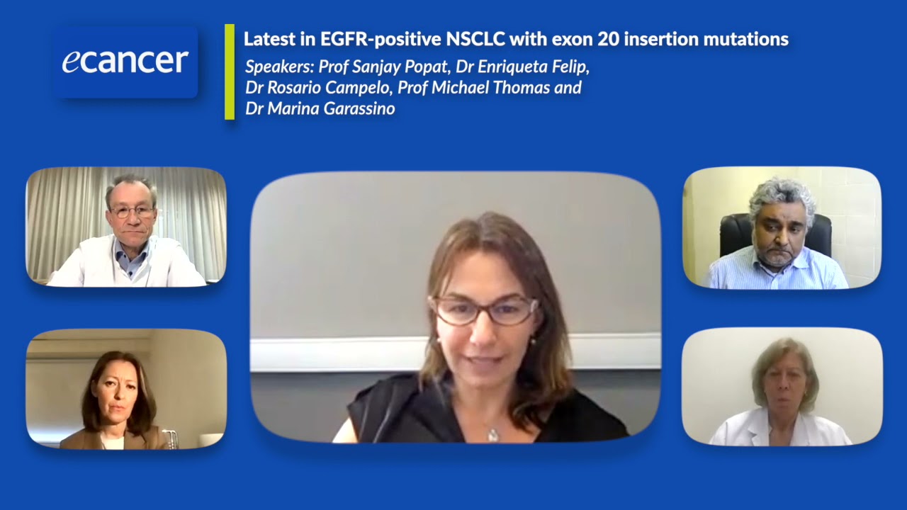 Latest in EGFR-positive NSCLC with exon 20 insertion mutations