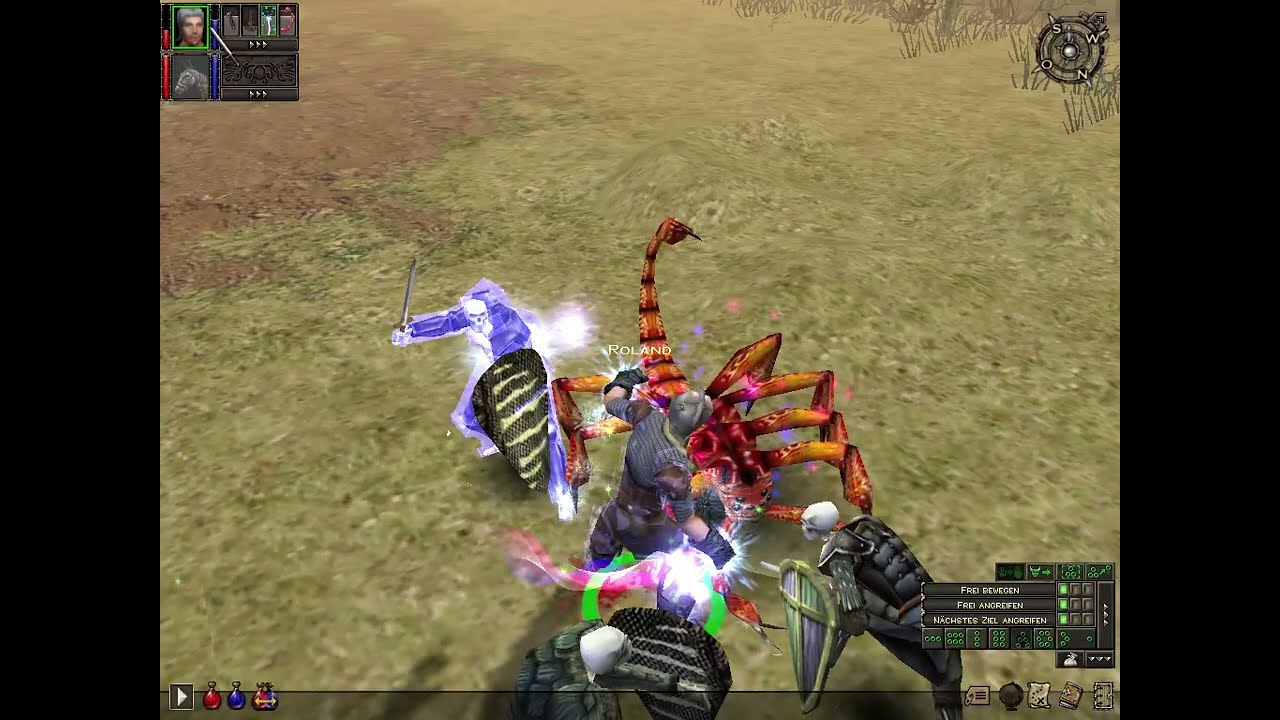Dungeon Siege 1 Königreich Ehb & Multiplayer (SCHWER/SOLO/163/32/Skelette/Höhle)