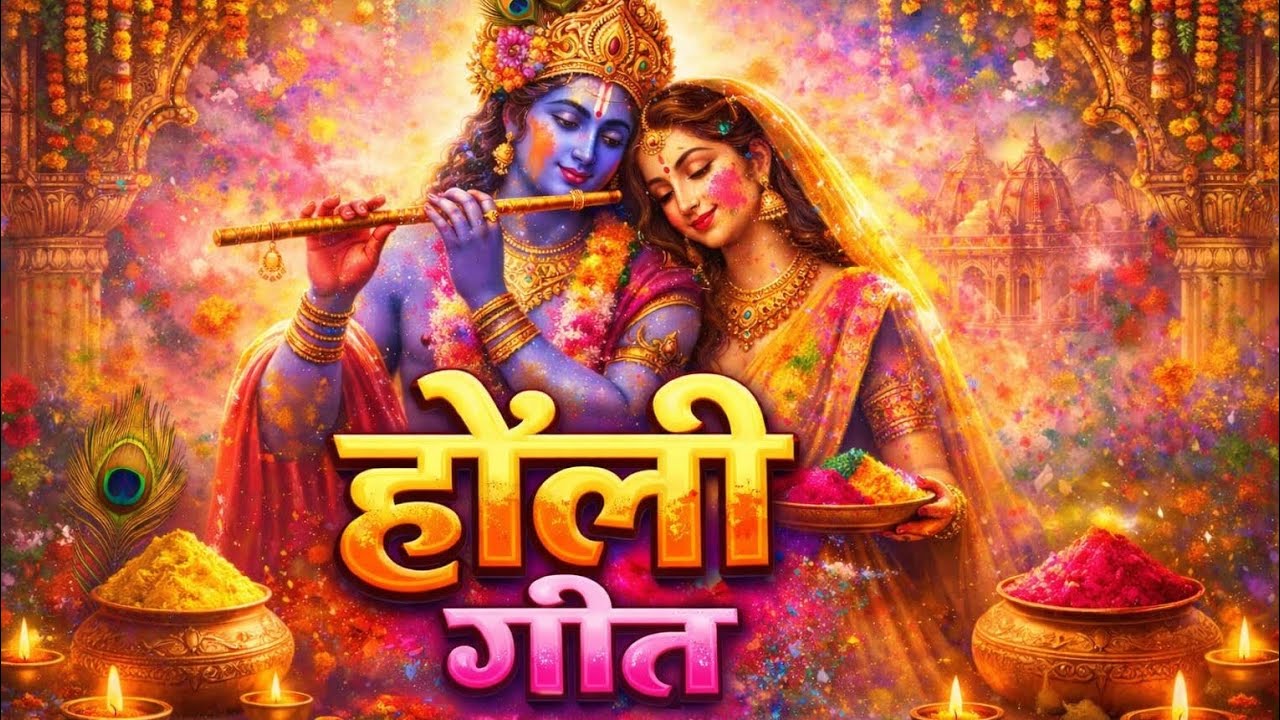 🎨💥 रंग बरसे! इस होली, खुशियों और संगीत के रंगों से भर जाए आपका दिल! 🌈✨#Holi2026 #HoliSong #RangBarse