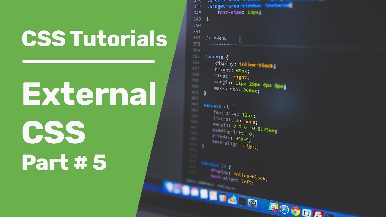 Связать CSS с HTML | Уроки CSS 5 | Внешний CSS | Как связать CSS с HTML-файлом с помощью тега HTM...