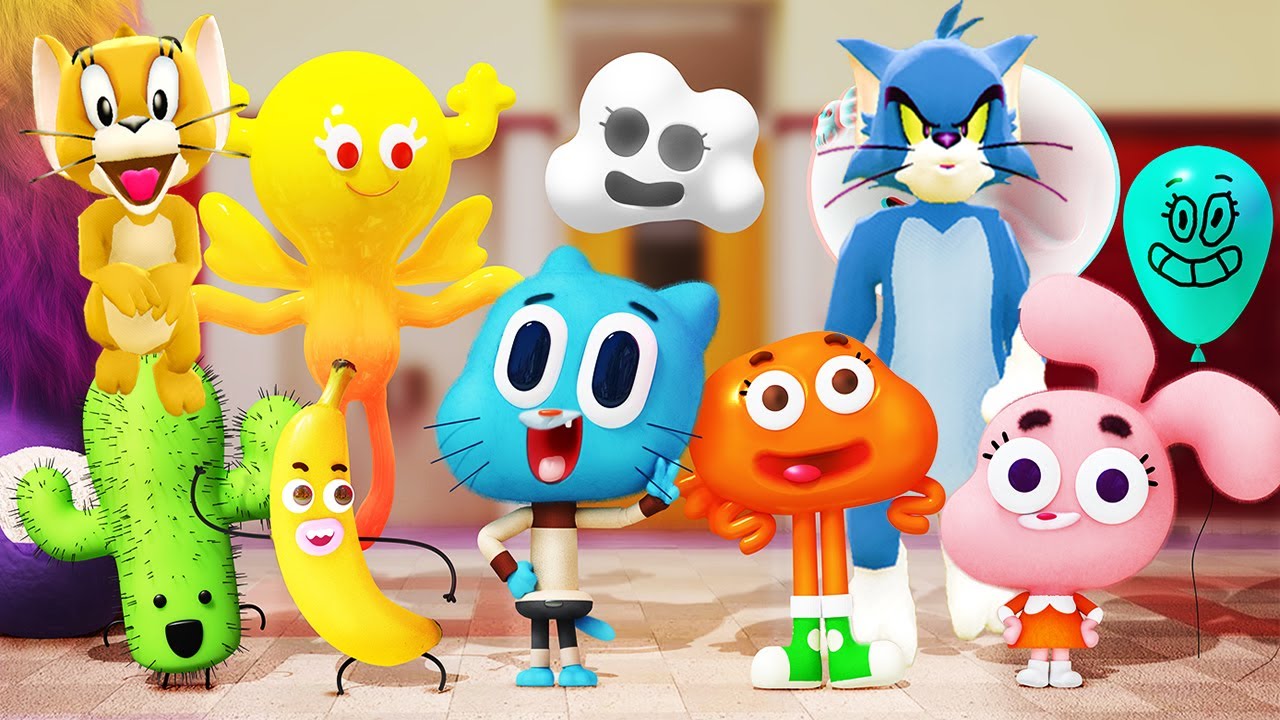 roblox !! توم وجيري في عالم غامبول المدهش 😺🐭 في روبلوكس