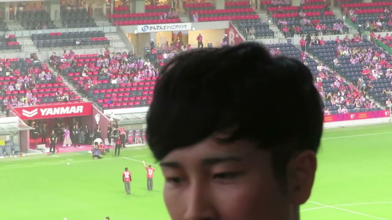 2025/09/27　セレッソ大阪vs京都サンガF.C.　①　※セレ女デー「THE JET BOY BAMGERZ」のライブ