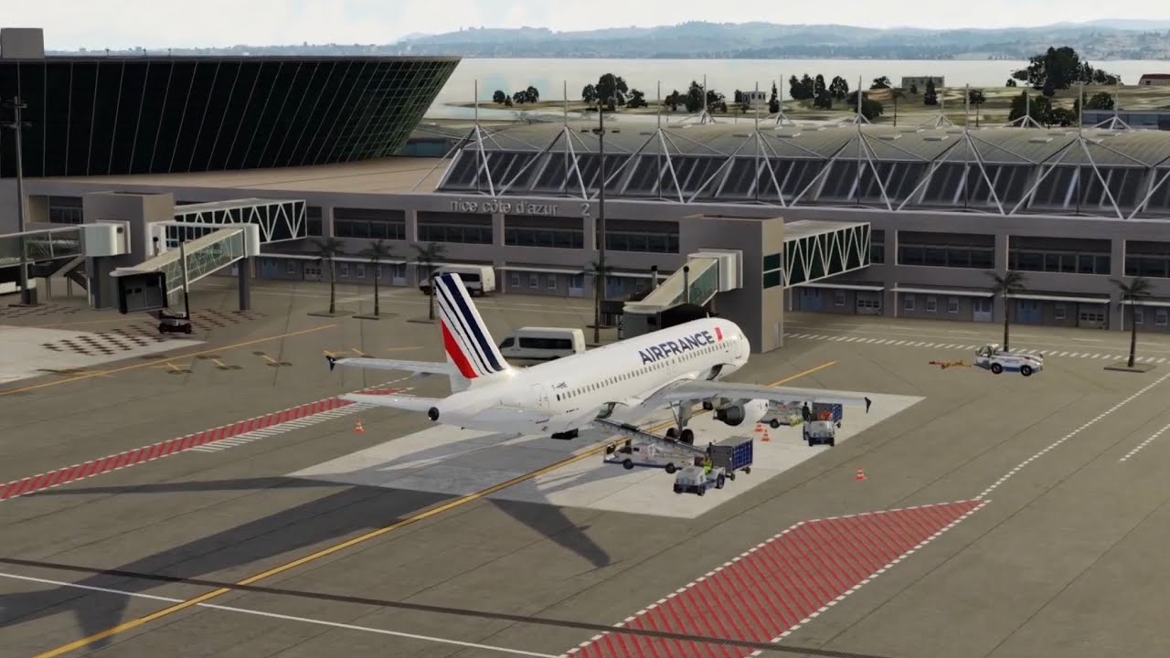 Visuel 04L à NCE (Nice) - A320