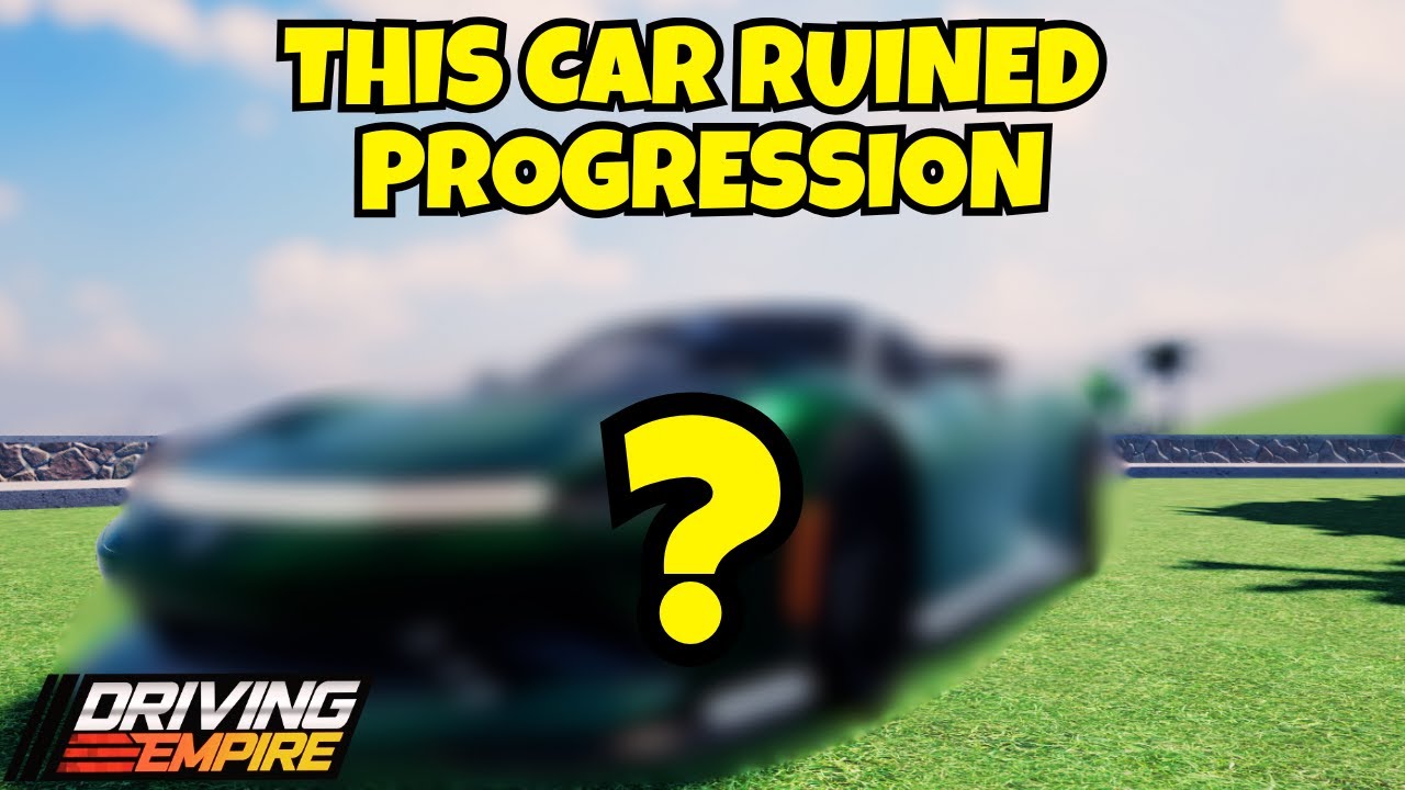 This Car Ruined Progression In Driving Empire