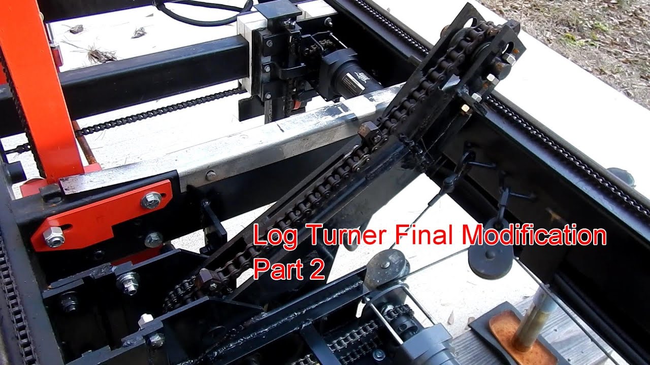 Timber King 1400 Log Turner Final Modification Part 2