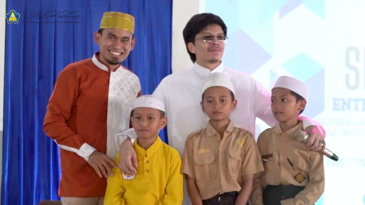 Dokumentasi Kunjungan Papi Putra Siregar & Atta Halilintar di Al Ashriyyah Nurul Iman