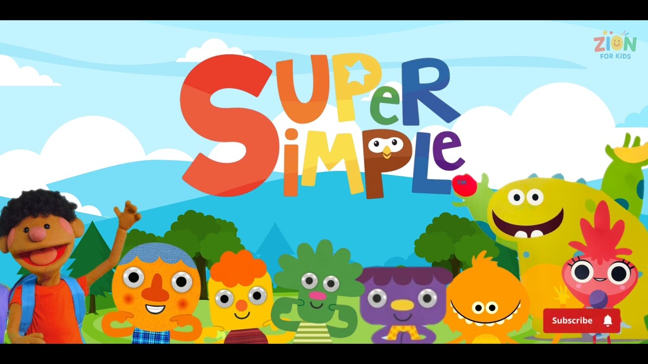 Sesame Street & Super Simple Songs Sing What's Your Name | Zion for Kids 