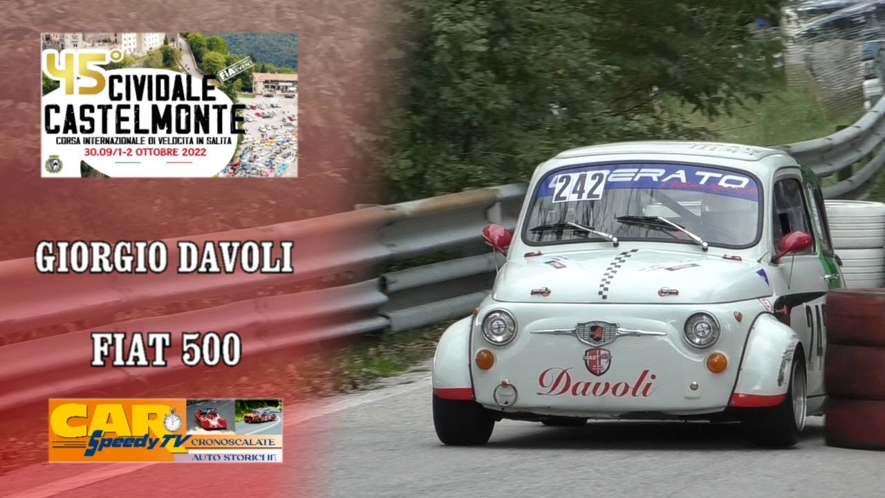 Cividale-Castelmonte 2022 | Giorgio Davoli | Fiat 500