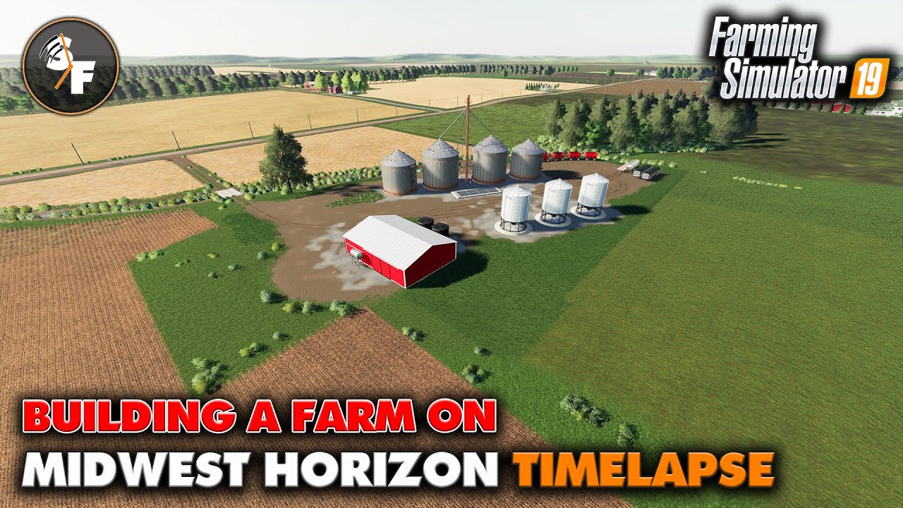 FS19 Building A Farm On Midwest Horizon Case IH Farm