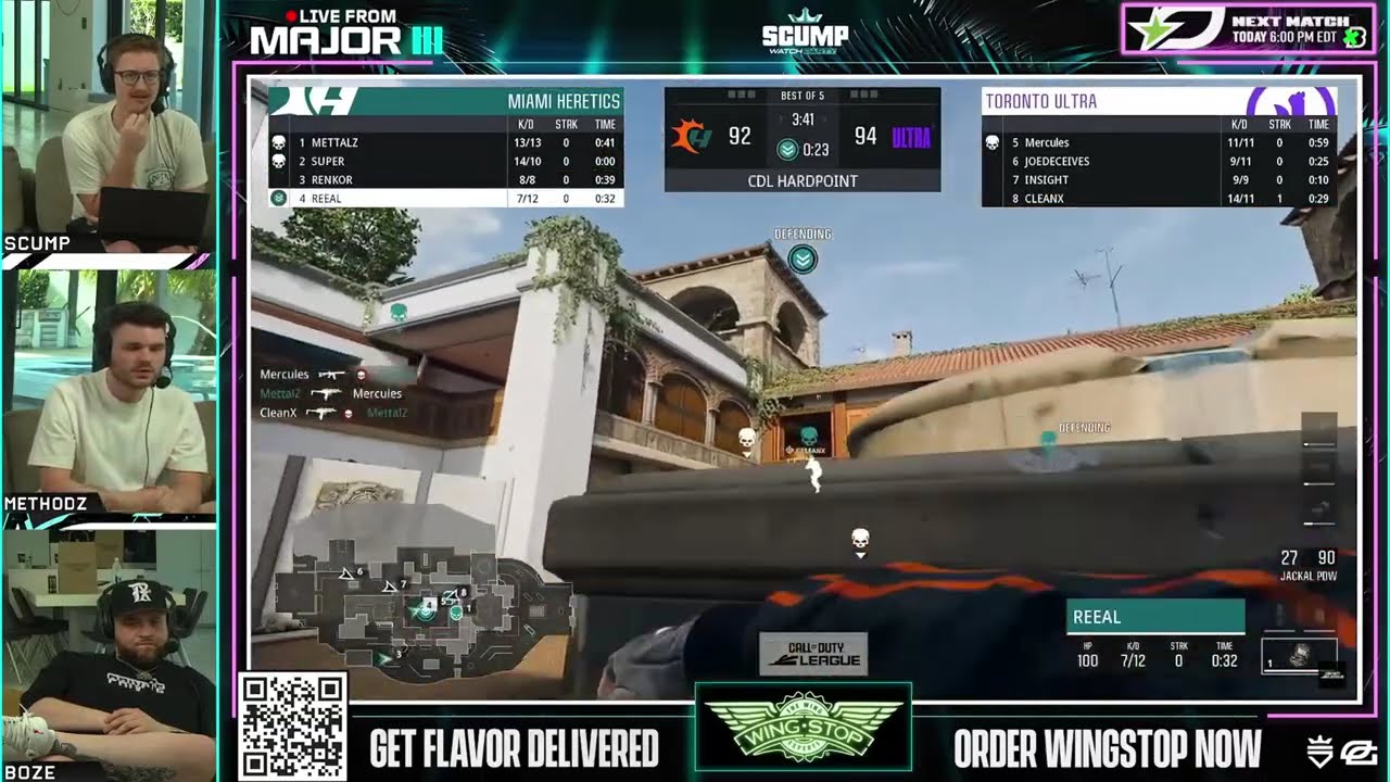 Scump ВПЕЧАТЛЕН НОВЫМ игроком Ultra, Меркулесом! (впервые на главной сцене)