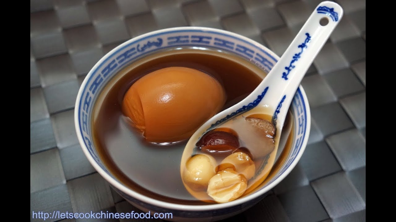 香港糖水食譜：桑寄生蓮子雞蛋茶(4人份量) | 廣東話
