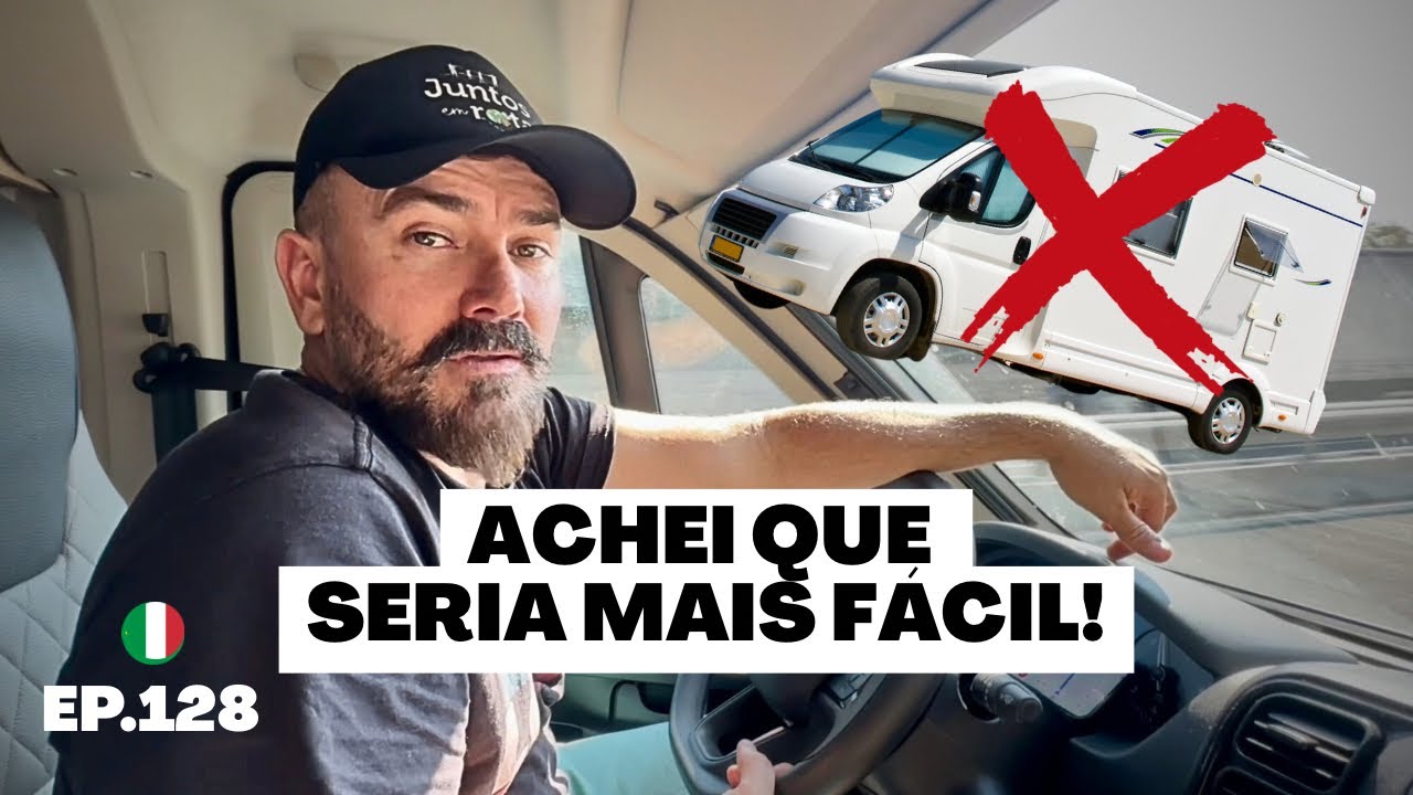 Em busca do nosso NOVO motorhome na ITÁLIA - NEM TUDO É O QUE PARECE 🤯 EP128