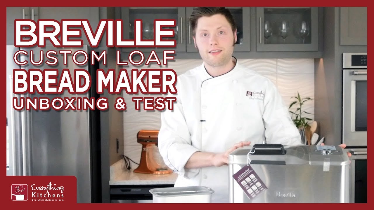 Breville Bread Maker - The Custom Loaf Unboxing & Test