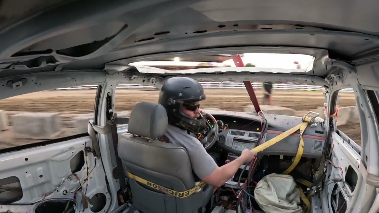 Listowel Demolition Derby Finals In car with Zack McCormack Car # 171 2025