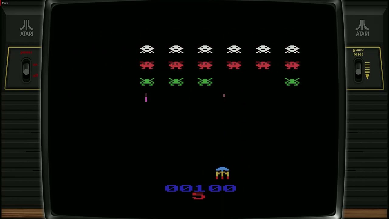 Gorf Atari 2600 Gameplay – Classic Sci-Fi Shooter Port by CBS Electronics (1982)