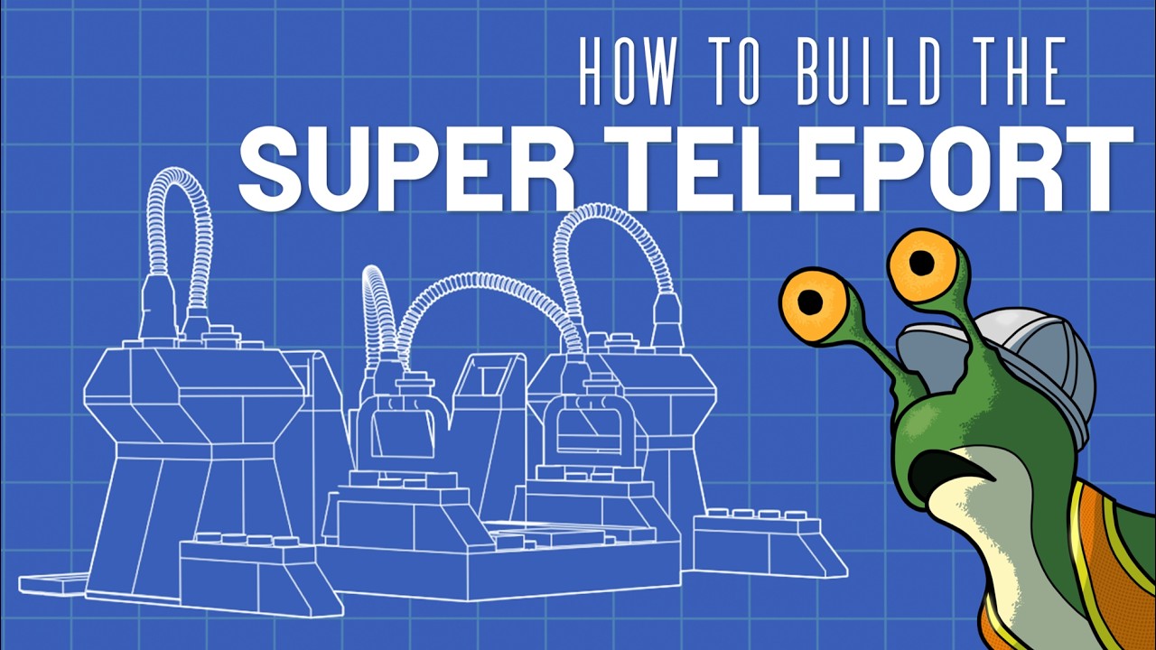 How To Build The Super Teleport ~ LEGO Rock Raiders Step By Step Instructions