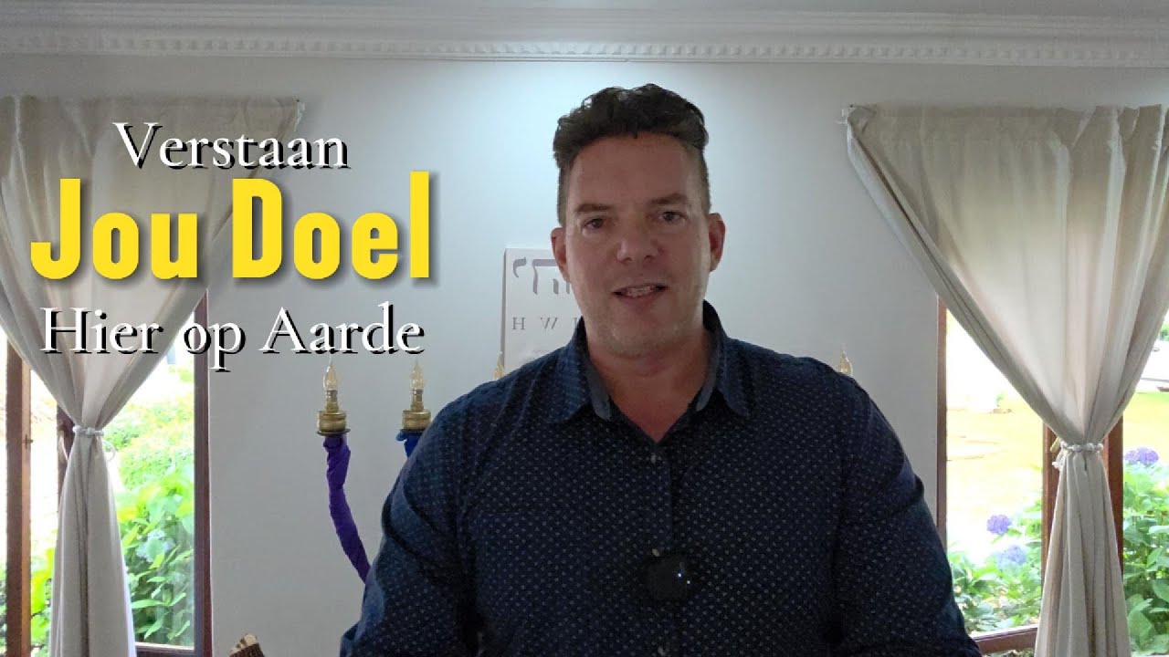 Shabbat Shalom: Verstaan Jou Doel Hier op Aarde| Riaan Abrie Ministries
