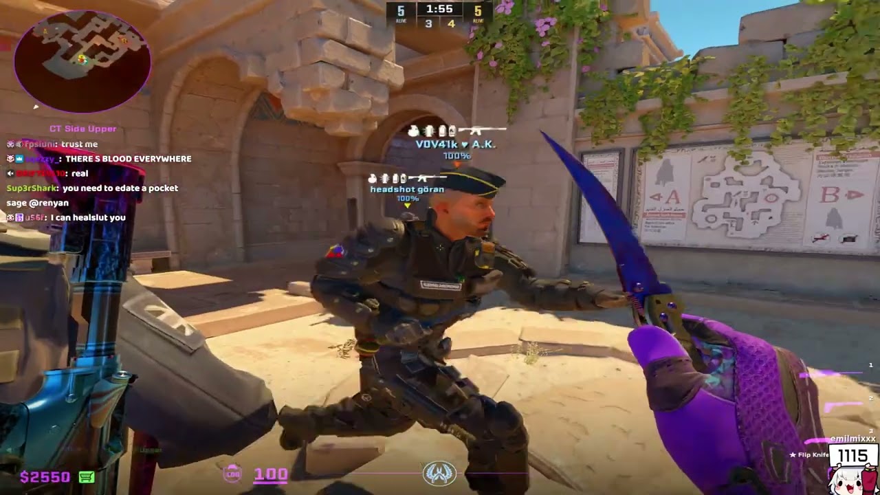 REN IS BECOMING GOATED ON ANUBIS!?