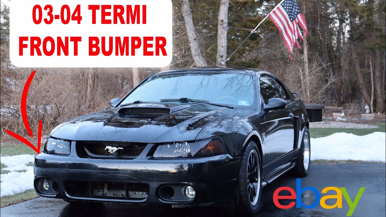 Cobra Front Bumper For 1999-2004 New Edge Mustang!