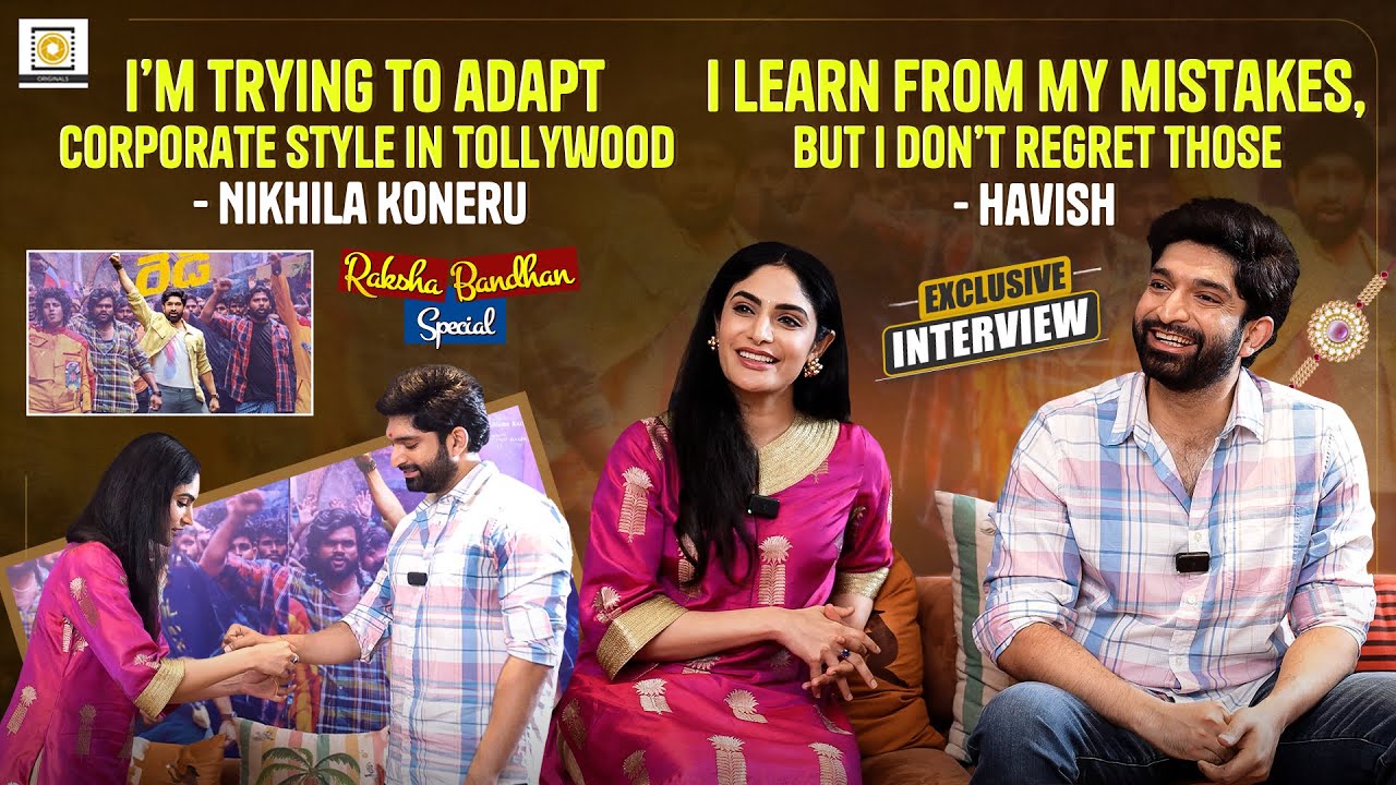 Havish & Nikhila Koneru in Conversation with Dheeraj Babu | Nenu Ready Movie | Trinadha Rao Nakkina