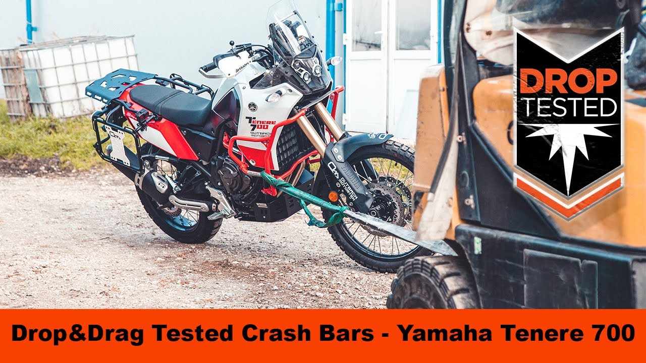 Yamaha Tenere 700 — суровый тест на прочность защитных дуг (БЕЗ кликбейта!) #yamahatenere700