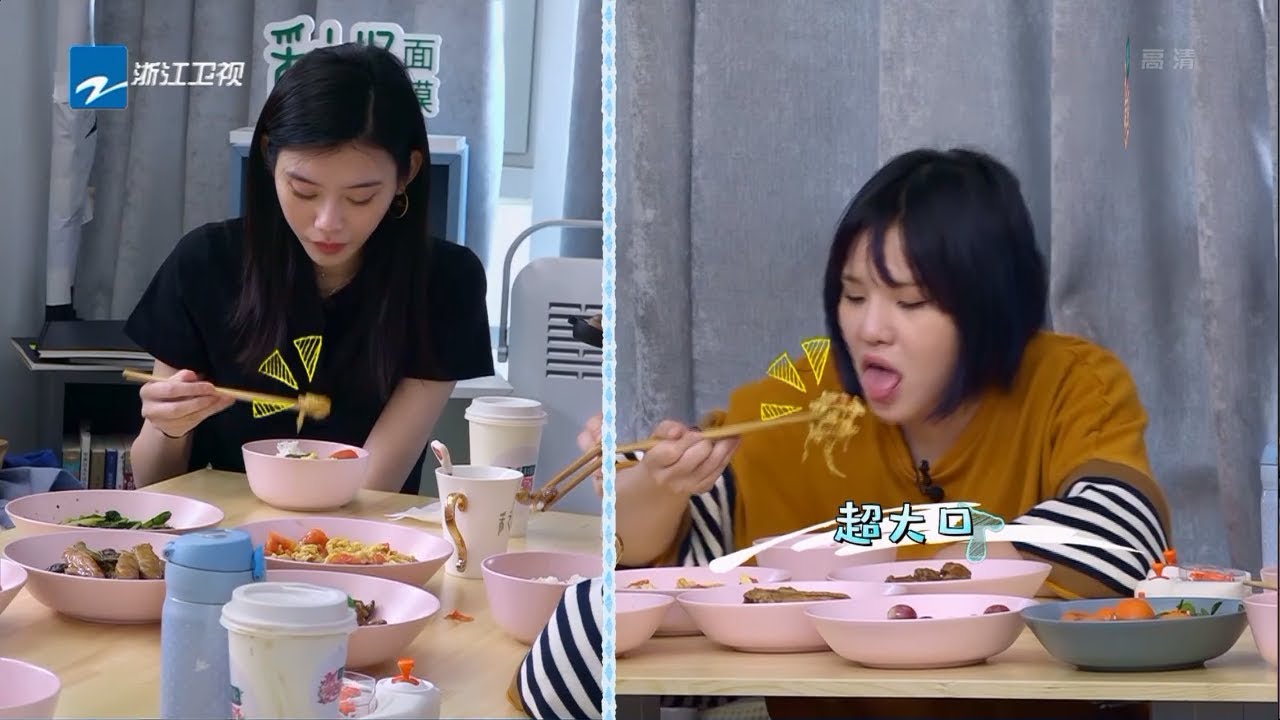 女神吃饭大比拼！谢依霖为躲避洗碗大秀球技！刘语熙打保龄球用力过猛 结果笑喷！《女人有话说》 第2期  花絮 20180326 [浙江卫视官方HD]