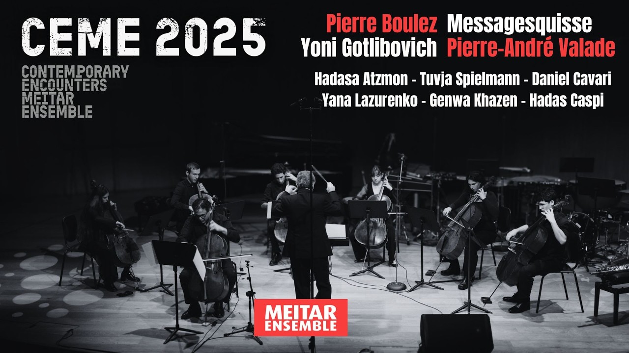 Pierre Boulez - Messagesquisse. Gotlibovich, JAMD Cellists, Valade