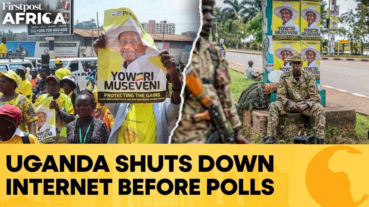 Uganda Election: Museveni imposes Internet Blackout Ahead Of Polls | Firstpost&nbsp;Africa | N18G