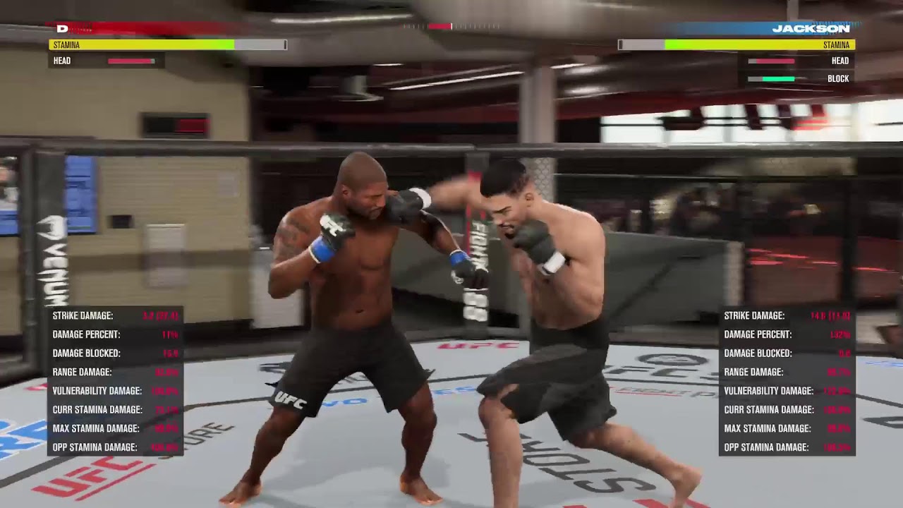 UFC 5 - Fighting top light heavyweights (PS5)