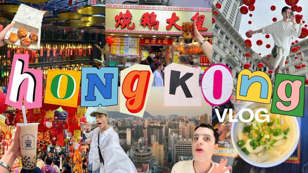vlog | MI CITA EN HONGKONG ME DIJO DE CASARNOS!! viaje en solitario, mucho BOBA y comida CALLEJERA
