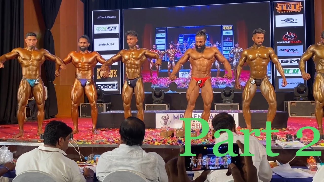 Mr Bangalore 2022 men physique and bodybuilding  ( Part 2 ) sharath kumar