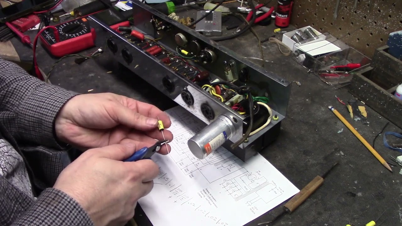 1959 Ampeg Jet J-12 Service/Restoration