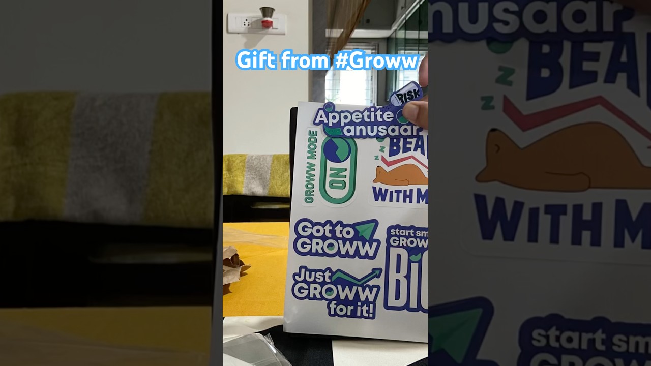 Surprise gift from #groww stock broker #growwapp #stockmarket #stocks #stockbroker #trading #equity