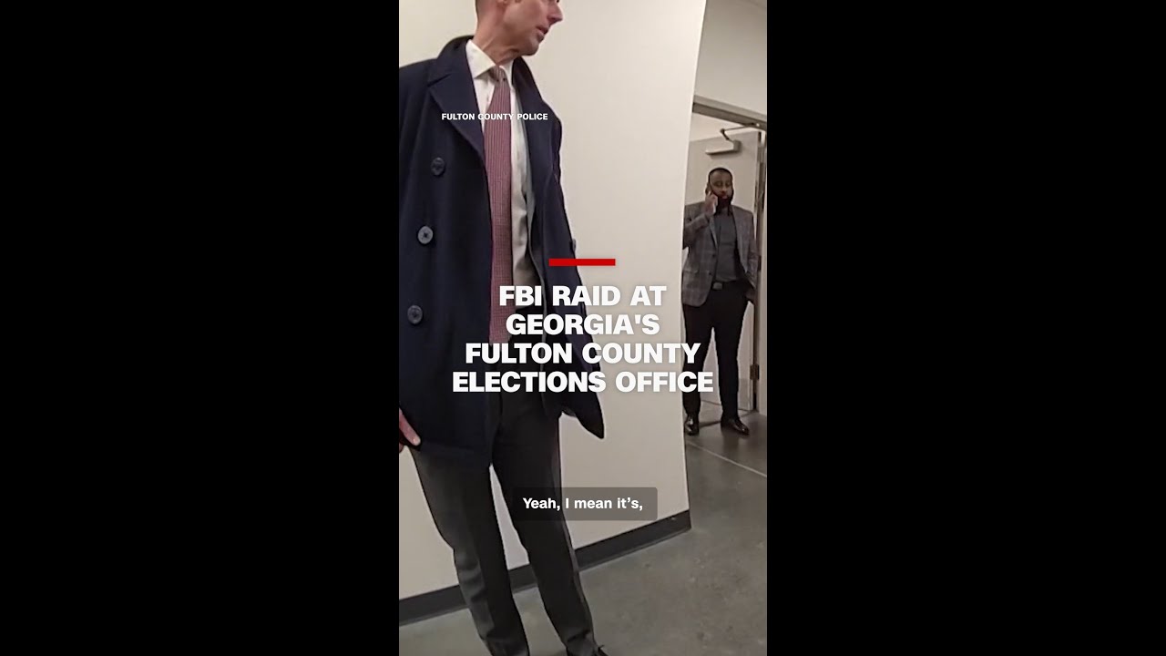 FBI raid at Georgia's Fulton County elections office