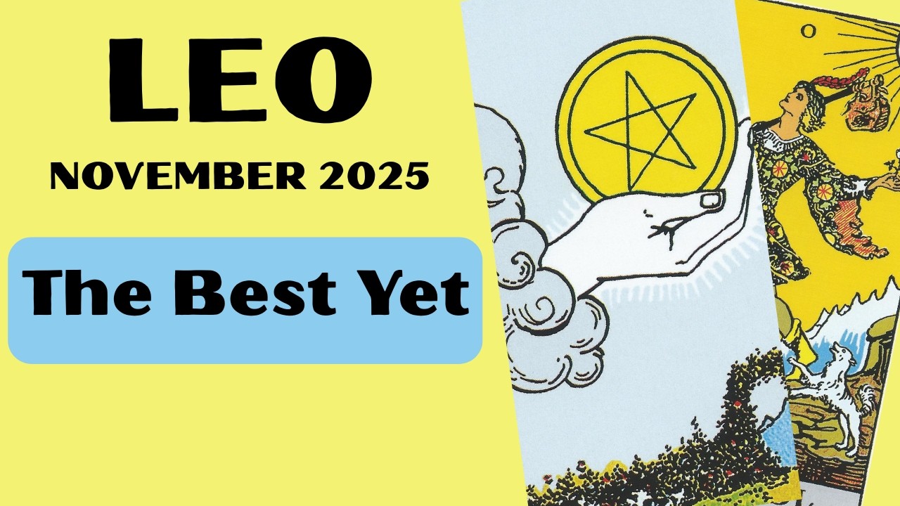 Leo Just When You Thought It Was Over – Something Beautiful Awaits! 💛 November Monthly Tarot