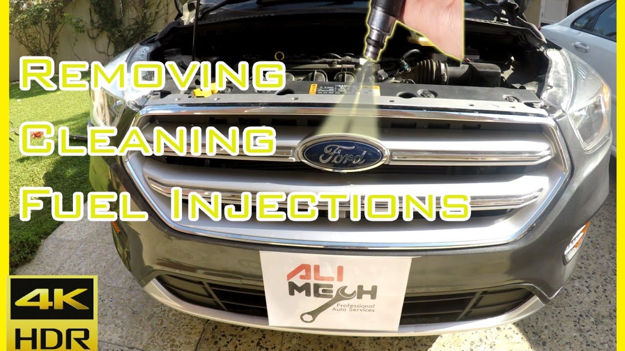 Fuel Injection Removing & Cleaning (FORD Escape 2017)