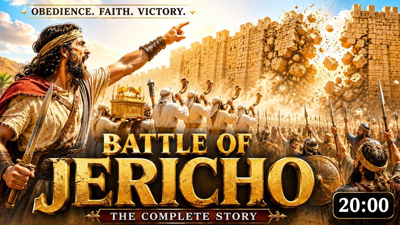 THE BATTLE OF JERICHO &mdash; When the Walls Fell | FULL BIBLICAL MOVIE