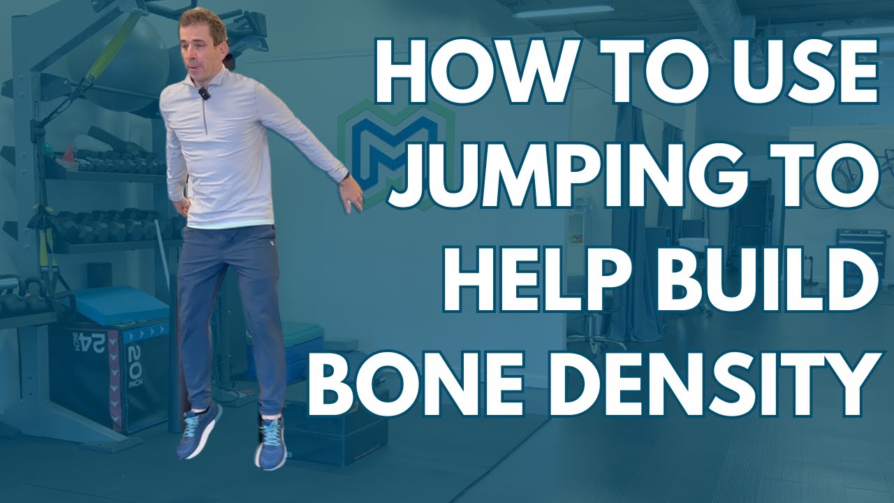 How to Use Jumping to Help Build Bone for Osteoporosis and Osteopenia!