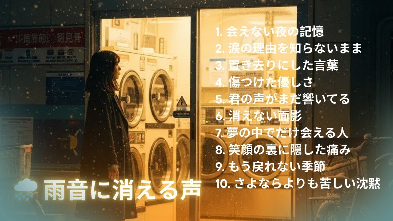 冬の夜に一人で聴く🌙泣ける邦楽バラード名曲集