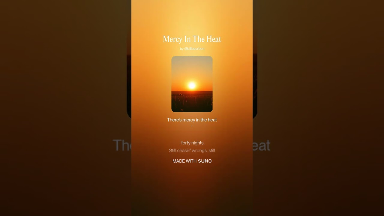 Mercy In The Heat