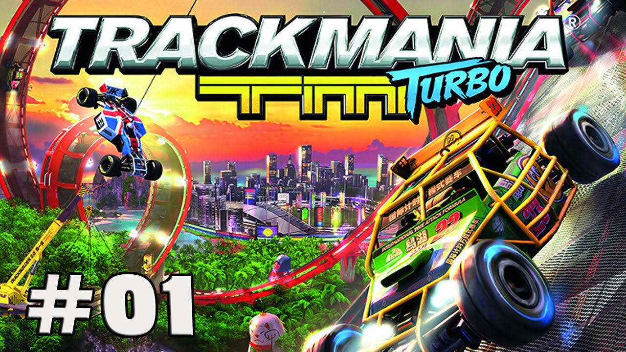 Lets Play TRACKMANIA TURBO Deutsch Part 1 1080p 60fps ツ White Series: Canyon