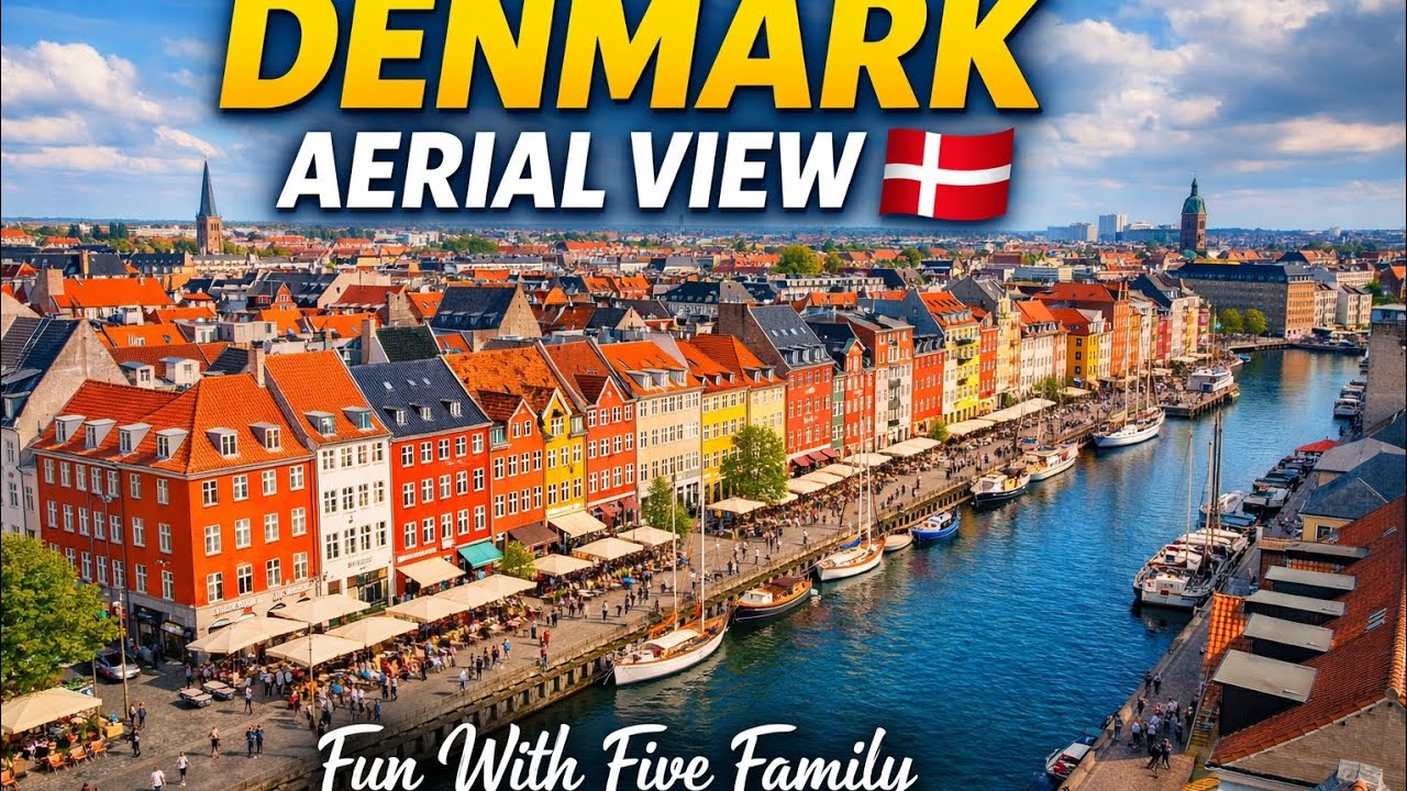 Discover Denmark | Amazing Drone Shots from the Sky