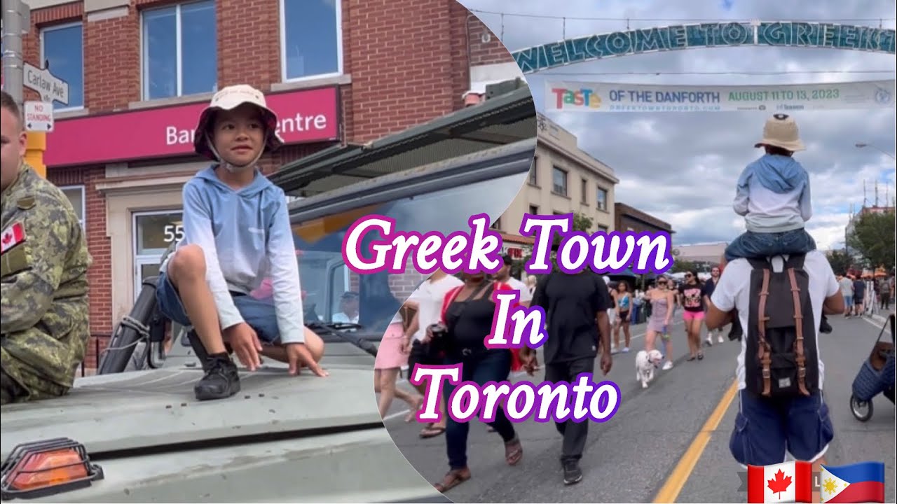 Taste Of The Danforth 2023 | The Greek Town In Toronto