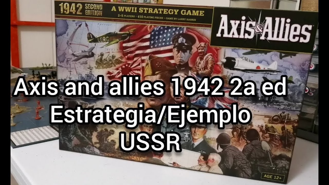 Axis & Allies 1942 2da Ed estrategia pt1 USSR