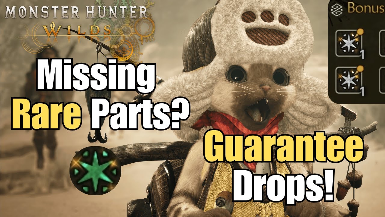 Guaranteed way to get Rare Monster Parts without relying on Luck