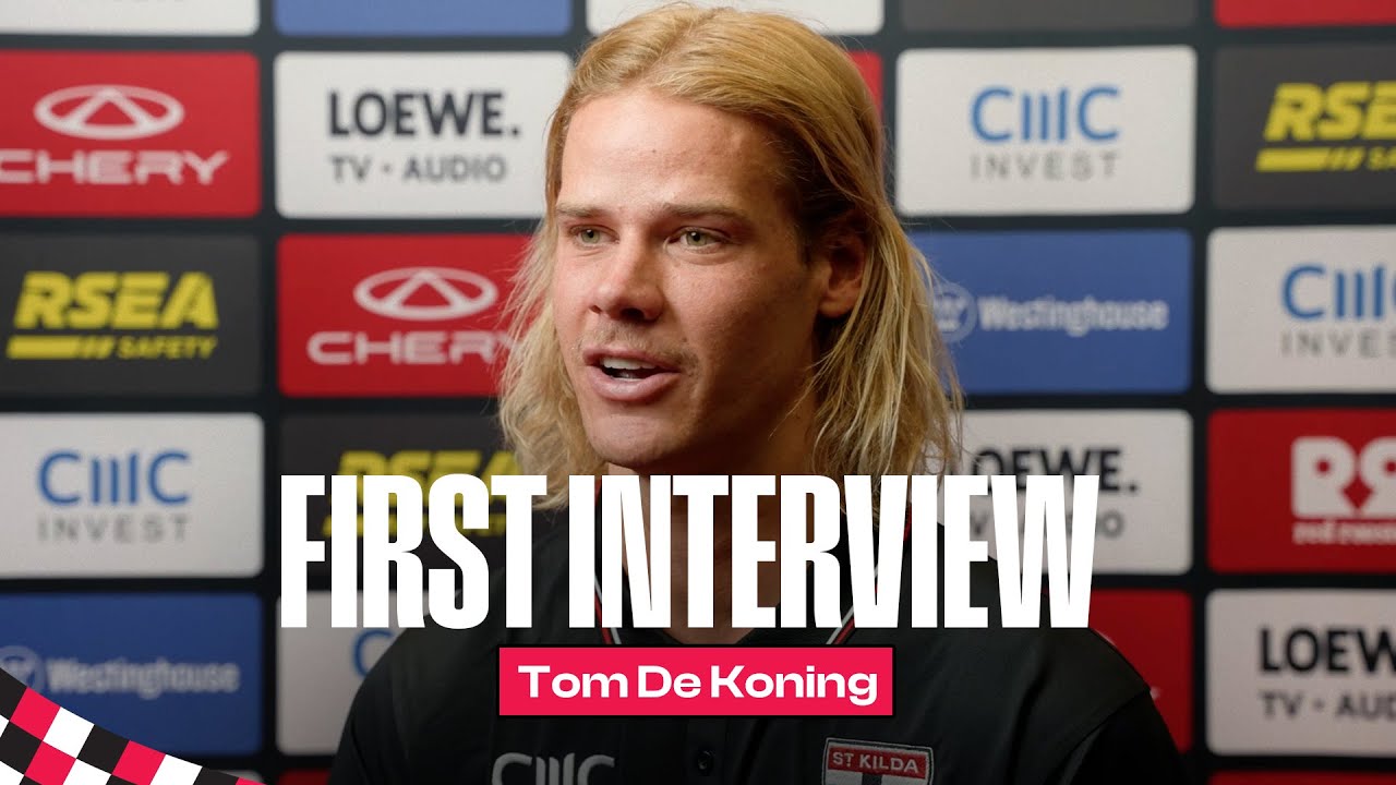 'I was a BIG Saints Fan': De Koning on Joining St Kilda