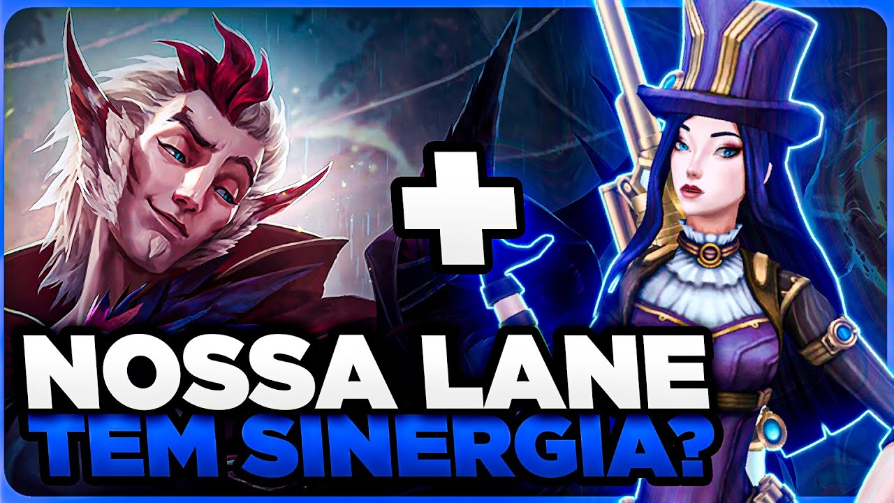 CAITLYN E RAKAN É UMA LANE FORTE? | MONO CAITLYN GAMEPLAY